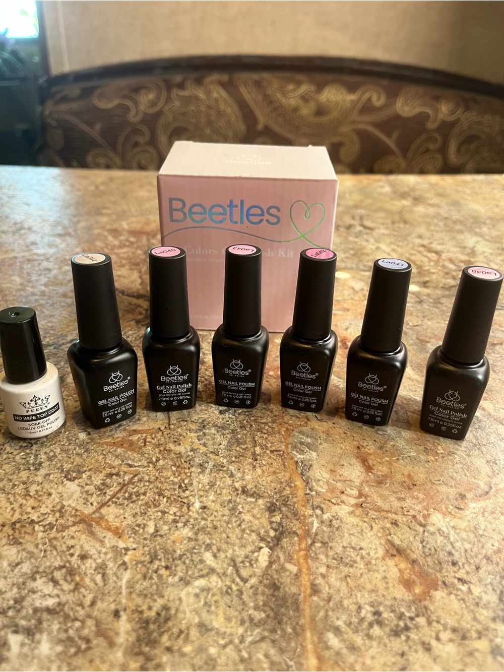 Beetles Brand Gel Nail Polish Set - LED and UV polish.